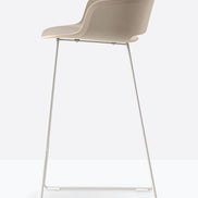 Tabouret Babila sable vue de profil