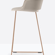 Tabouret Babila sable, structure miel