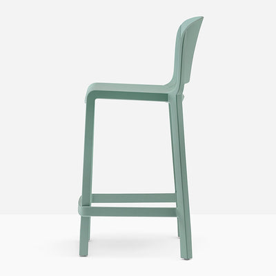 Tabouret Dome vert sauge assise 66,5 cm