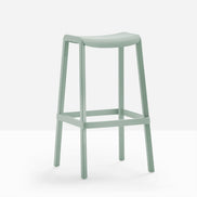 Tabouret Dome sans dossier vert sauge assise 76 cm
