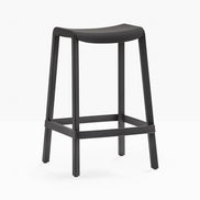 Tabouret de bar Dome sans dossier Pedrali noir