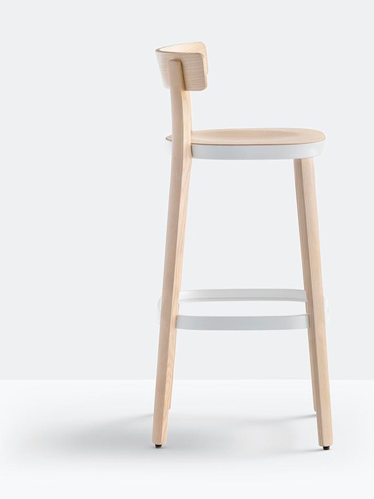 Tabouret de bar Folk vue de profil