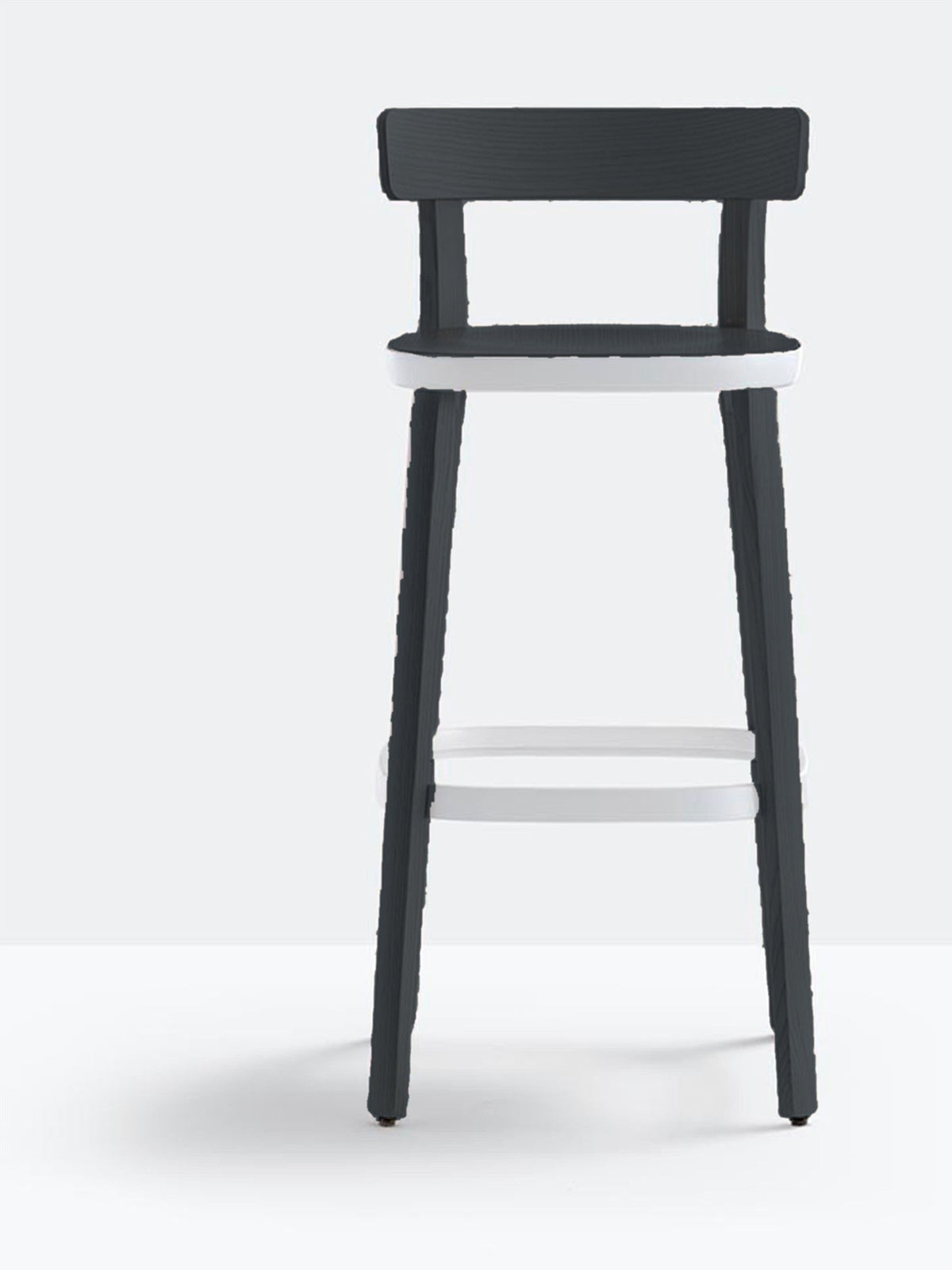 Tabouret de bar Folk 2937 Pedrali, frêne Noir AN