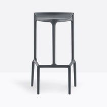 Tabouret de bar Happy Pedrali gris anthracite
