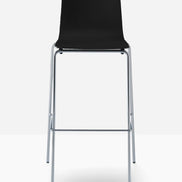 Tabouret de bar Inga 5607 Pedrali, coque Noir NE