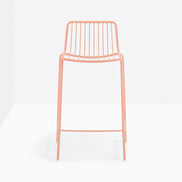 Tabouret Nolita rose, assise 65 cm