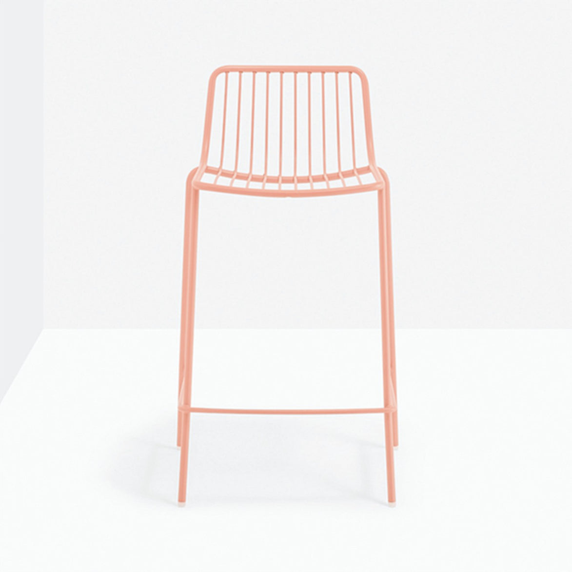 Tabouret Nolita rose, assise 65 cm