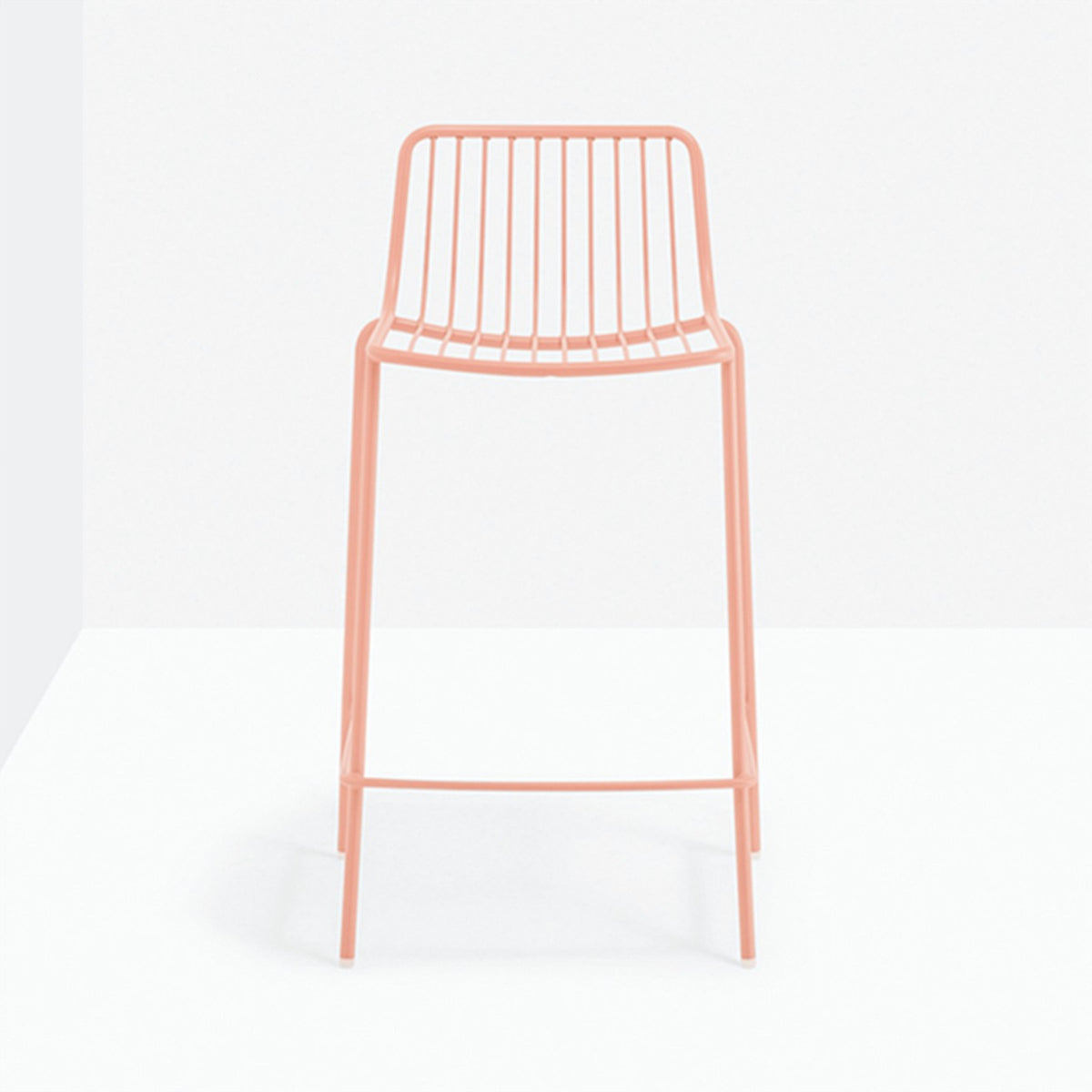 Tabouret Nolita rose, assise 65 cm