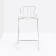 Tabouret Nolita blanc, assise 65 cm