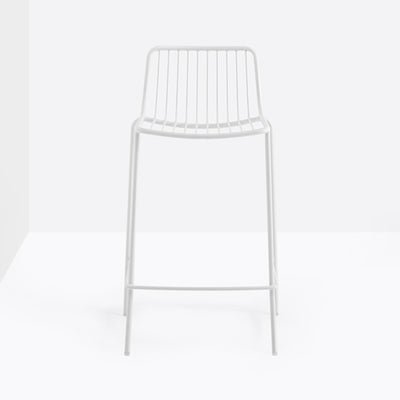 Tabouret Nolita blanc, assise 65 cm