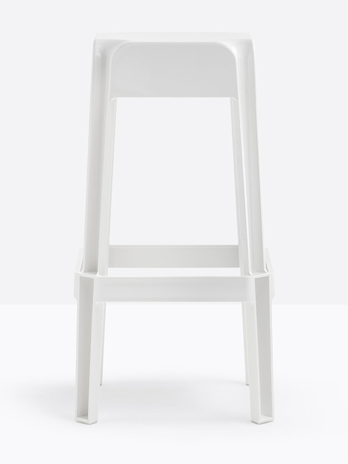 Tabouret de bar Rubik Pedrali blanc