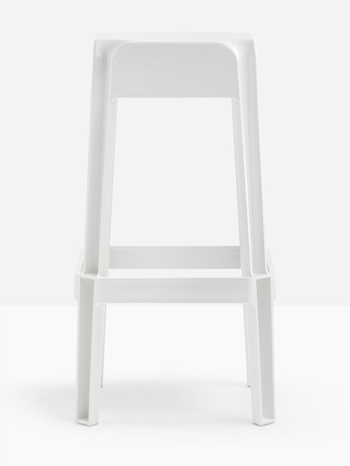 Tabouret de bar Rubik Pedrali blanc