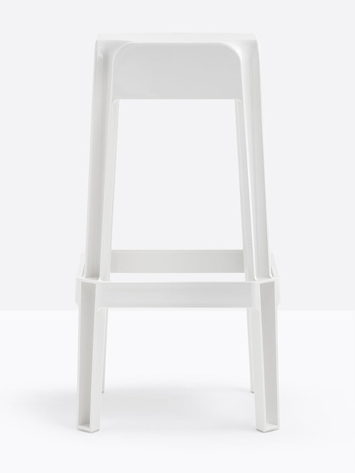 Tabouret de bar Rubik Pedrali blanc