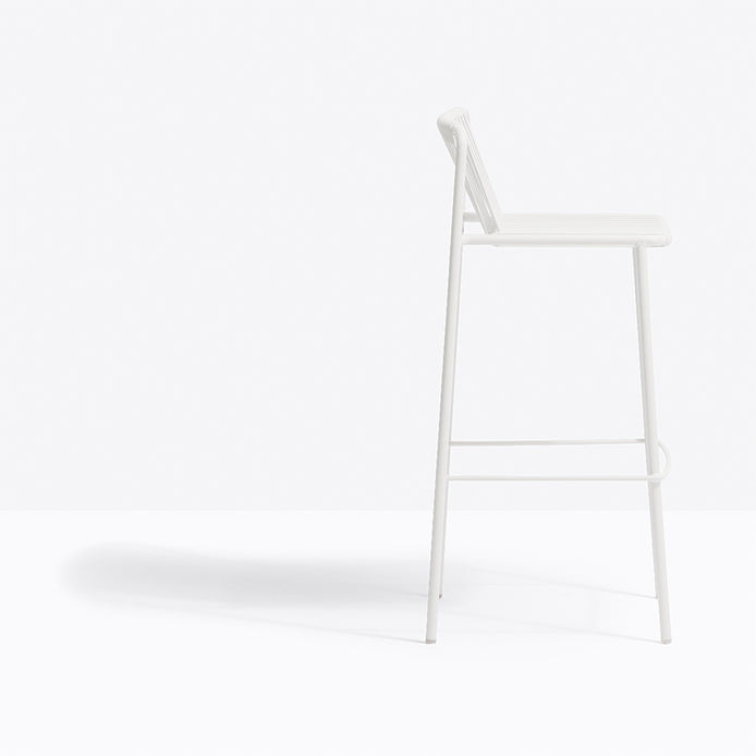 Tabouret de bar Tribeca blanc
