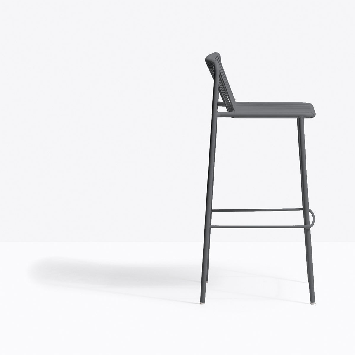 Tabouret de bar Tribeca gris anthracite