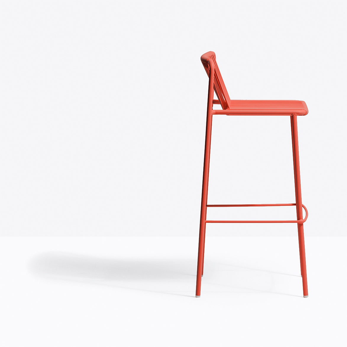 Tabouret de bar Tribeca rouge