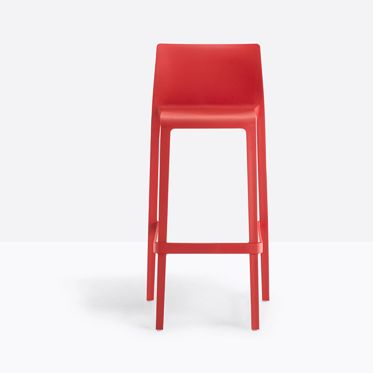 Tabouret de bar Volt Pedrali rouge