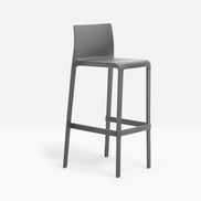 Tabouret de bar Volt gris anthracite assise 76,5 cm