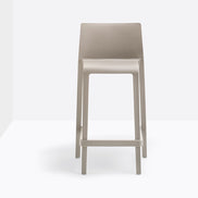 Tabouret de bar Volt Pedrali beige assise 66 cm