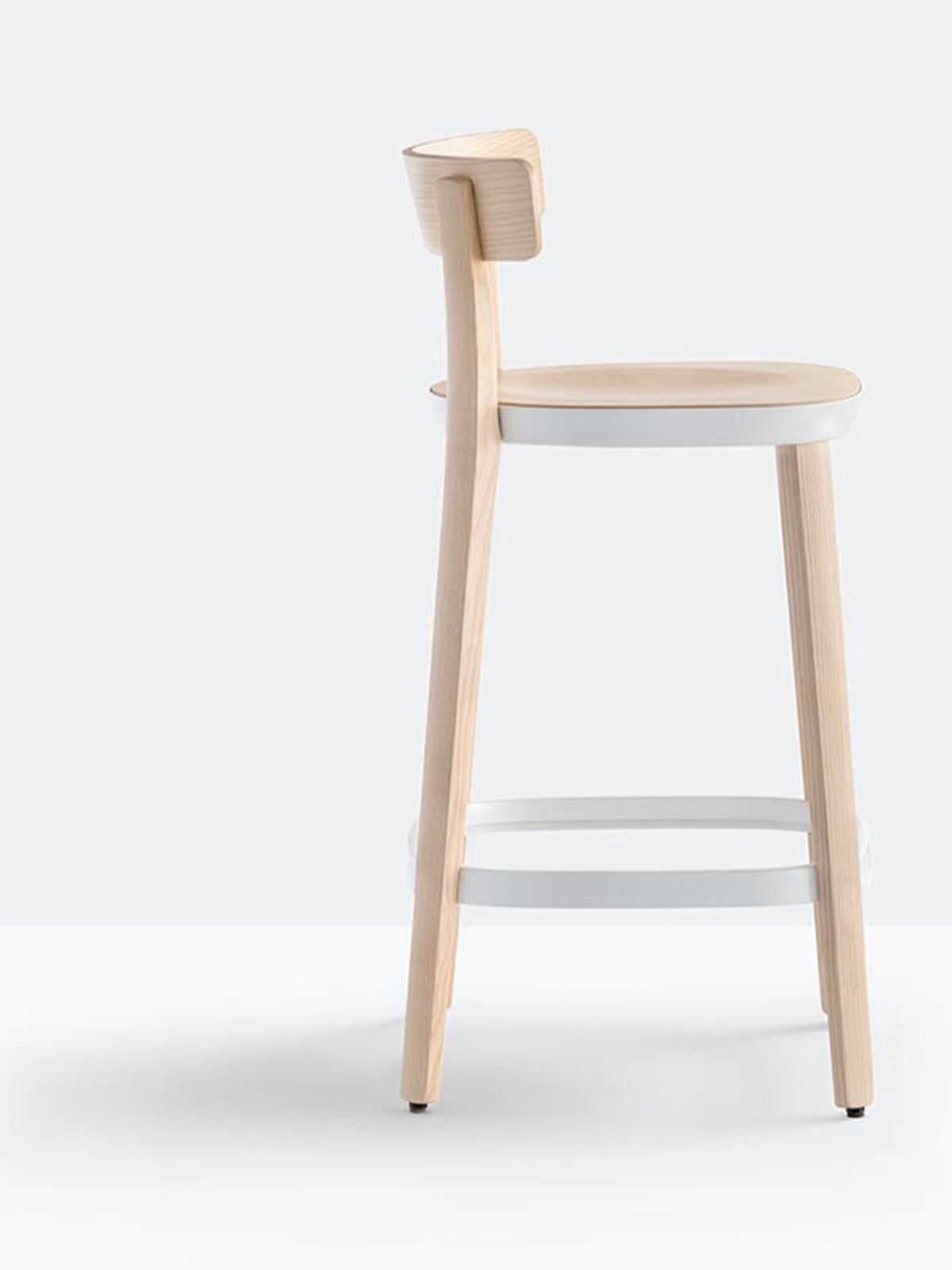 Tabouret de comptoir Folk vue de profil