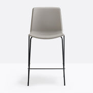 Tabouret Tweet beige et noir vue de dos