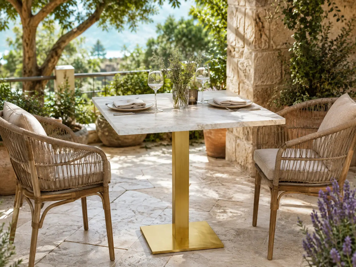 Piètement de table Carenzo 73 cm