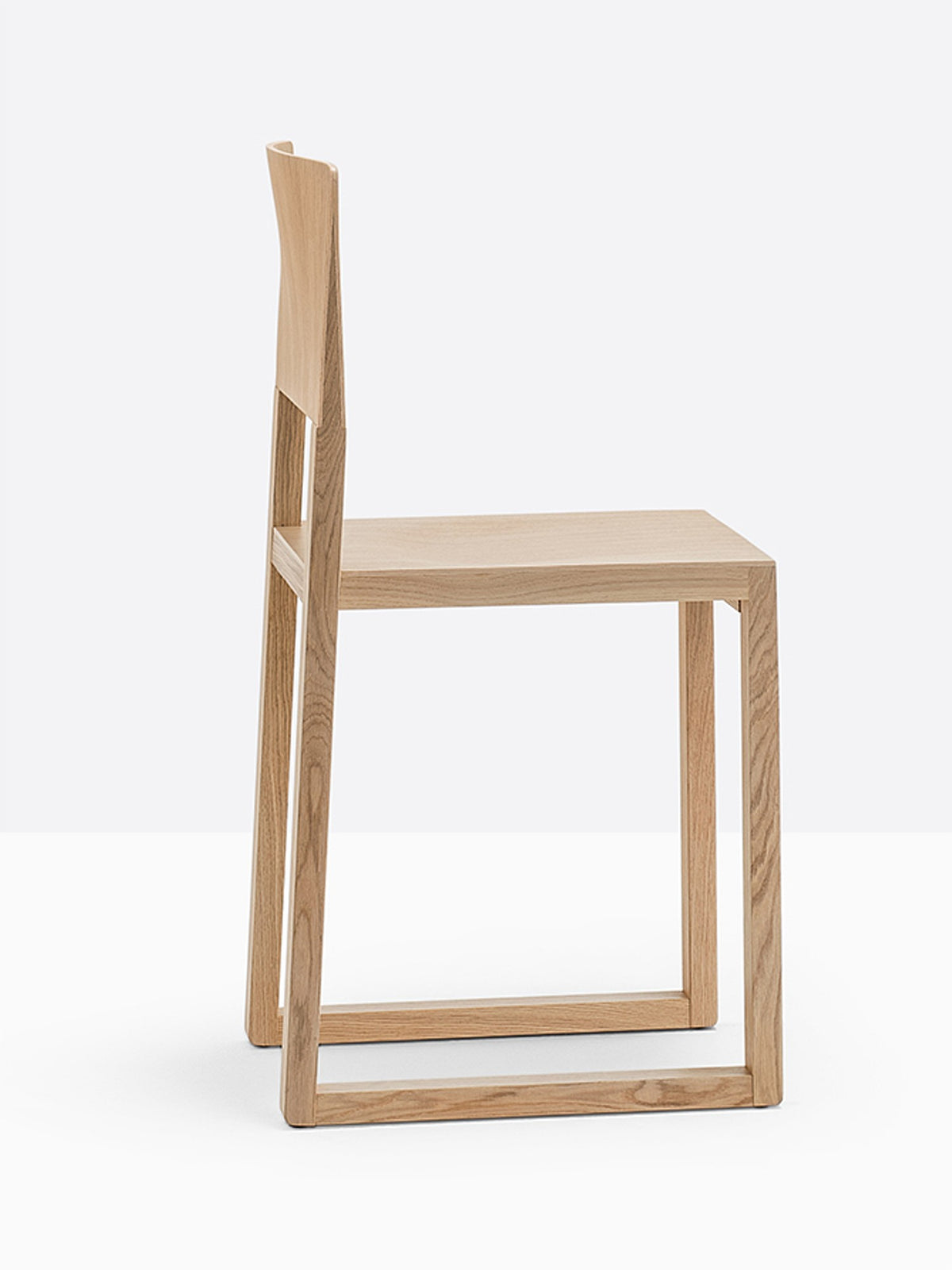 Chaise Brera 380 chêne blanchi vue arrière