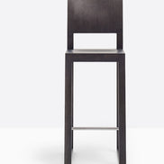 Tabouret de bar Brera 382 Pedrali wengé