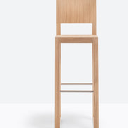 Tabouret de bar Brera 386 Pedrali chêne blanchi
