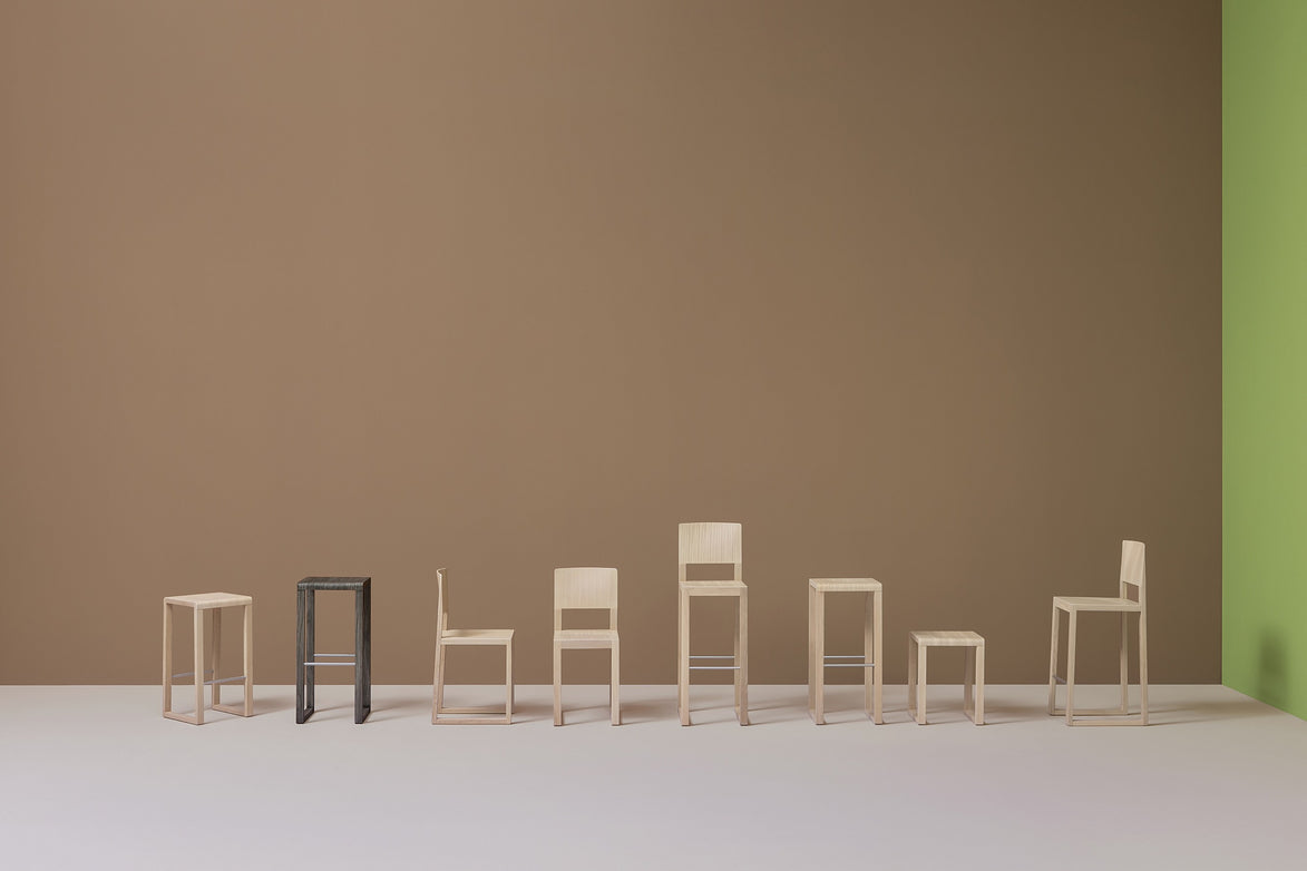 Gamme Brera Pedrali, chaises et tabourets en chêne