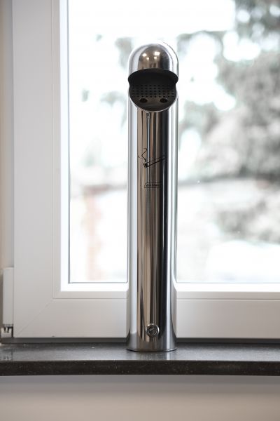 Nora Cendrier mural avec toit 1,7 L
