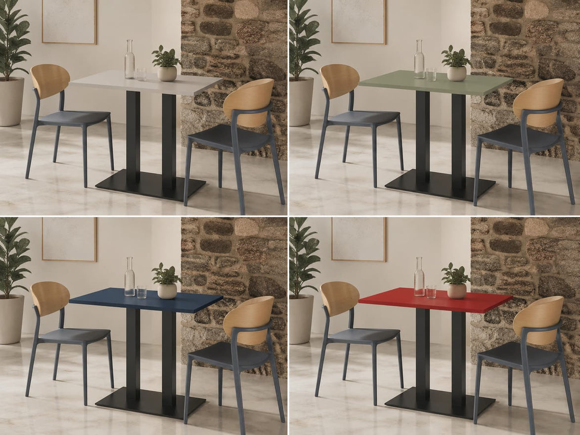 Plateau de table Capri rectangle – Mélaminé