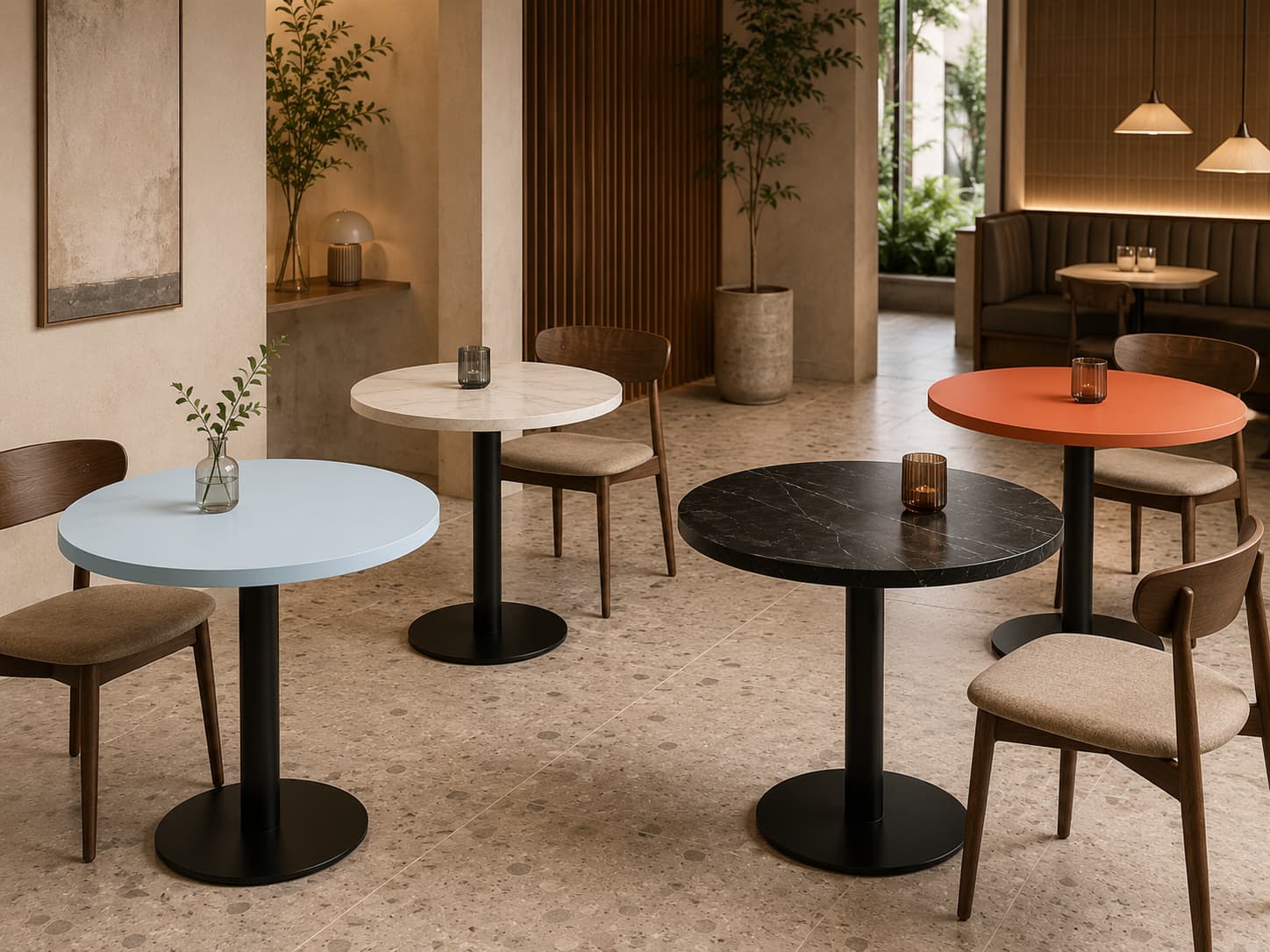 Plateau de table Capri rond