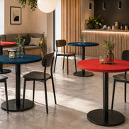 Plateau de table Capri rond – Mélaminé