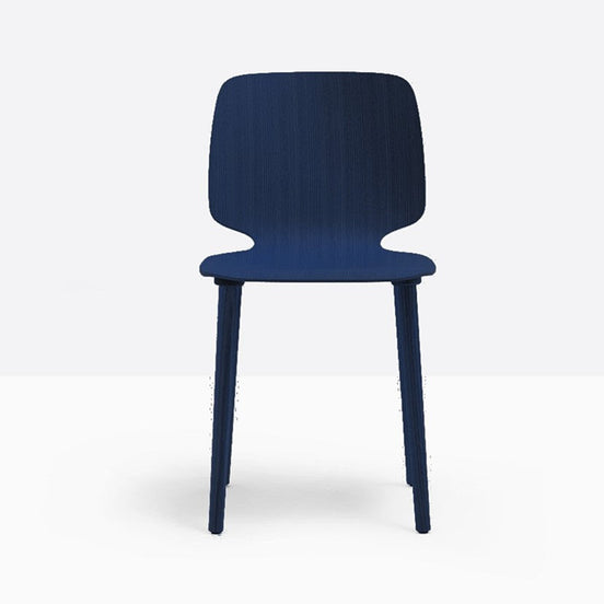 Chaise Babila bleu nuit