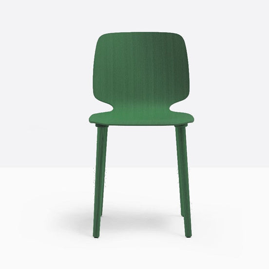 Chaise Babila vert foncé