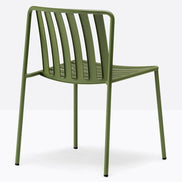 Chaise Coney vert olive vue de dos