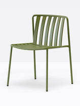 Chaise de terrasse Coney Pedrali vert olive