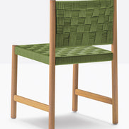 Chaise Griante vert olive vue de dos
