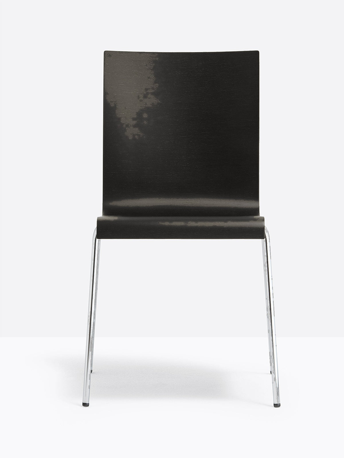 Chaise Kuadra 1151 / 1331 Pedrali, bois noir
