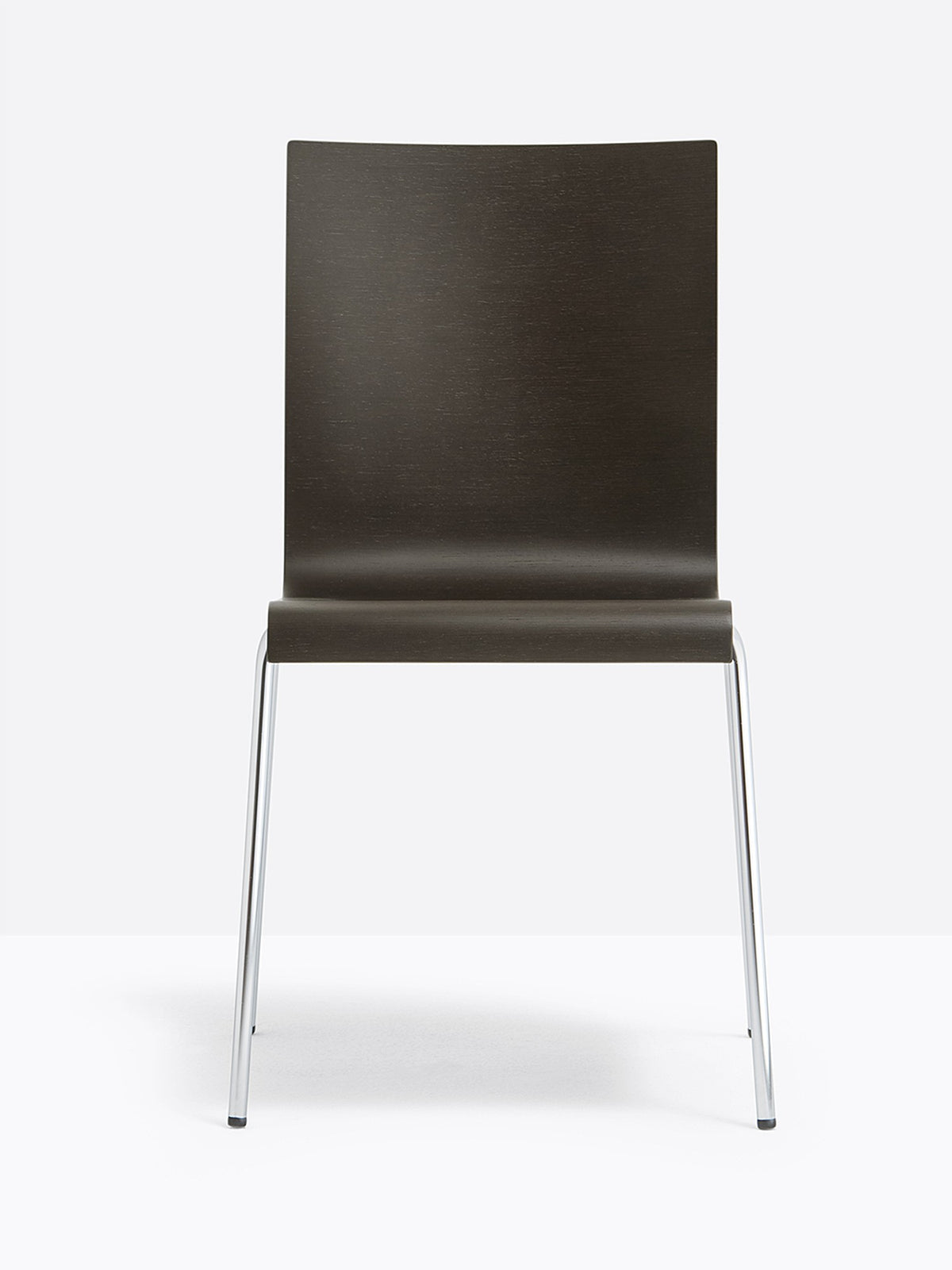 Chaise Kuadra 1151 / 1331 Pedrali, bois wengé