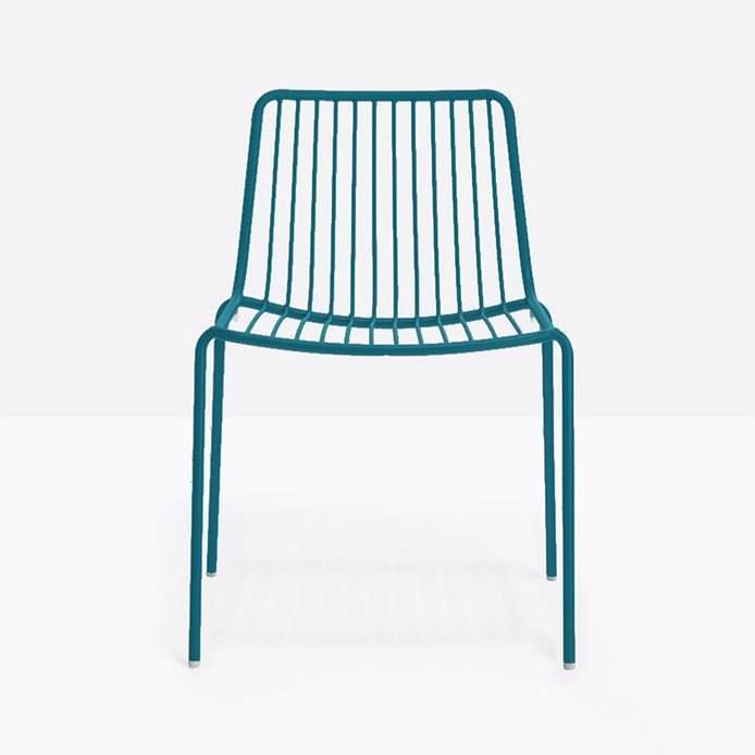 Chaise Nolita bleu pétrole