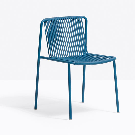 Chaise Tribeca bleue