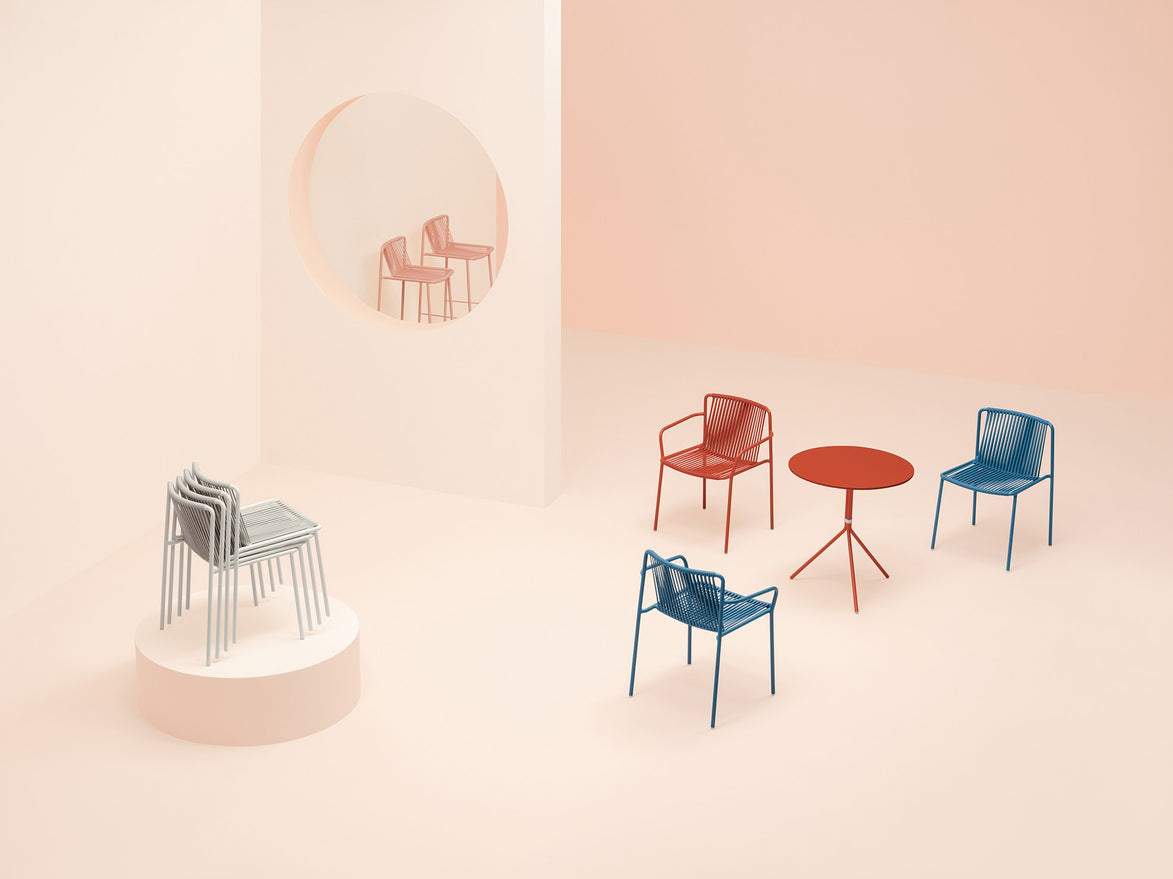 Collection Tribeca : chaises, fauteuils et tabourets de terrasse