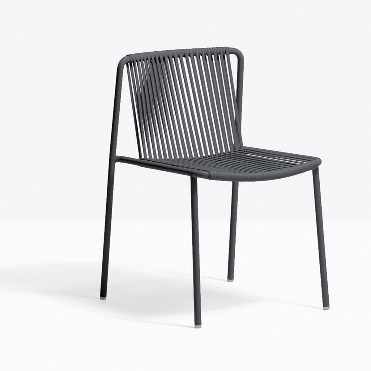 Chaise Tribeca gris anthracite