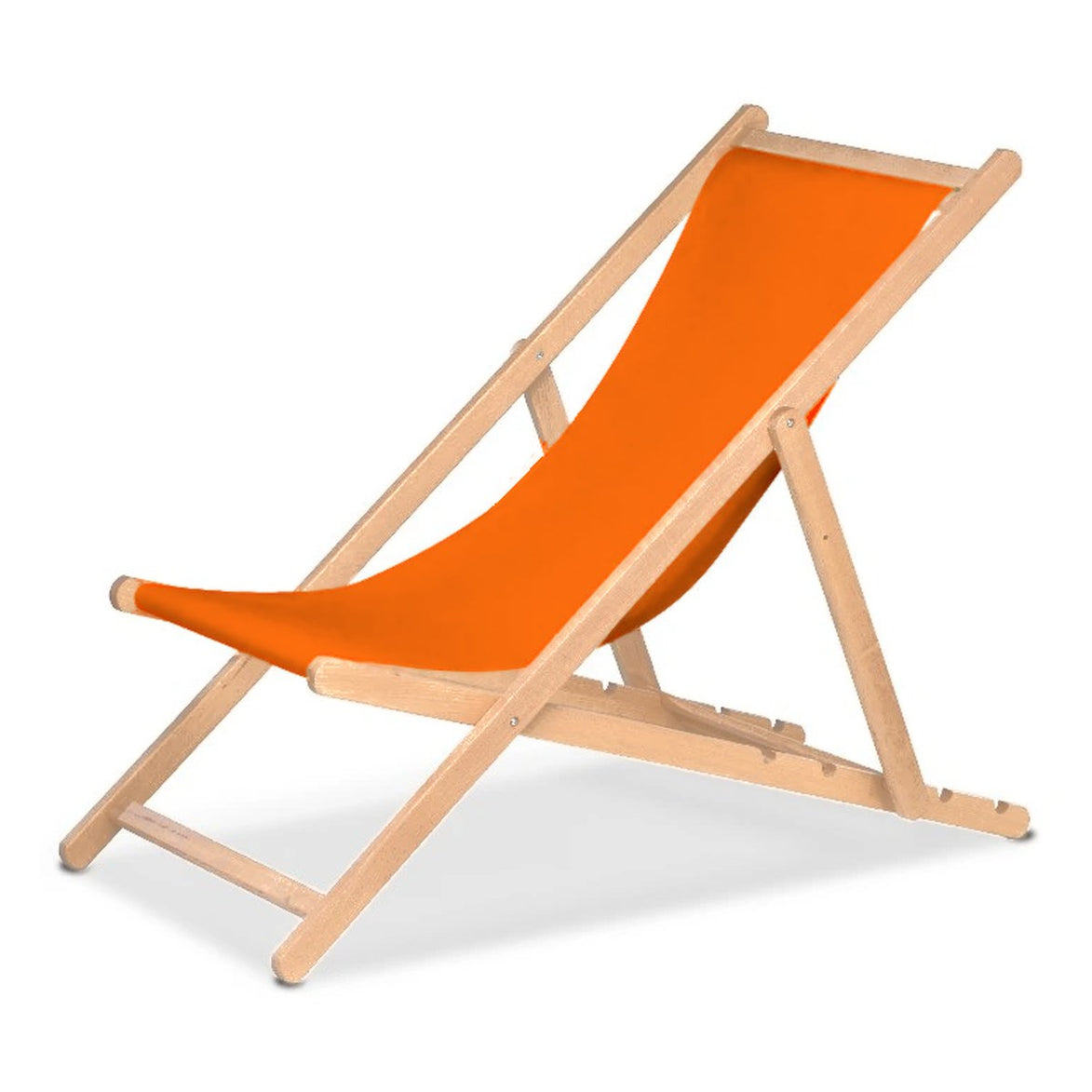 Chilienne Biarritz — vernis naturel, toile Orange 004