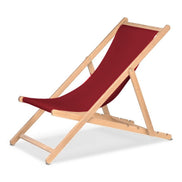 Chilienne Biarritz — vernis naturel, toile Bordeaux 060
