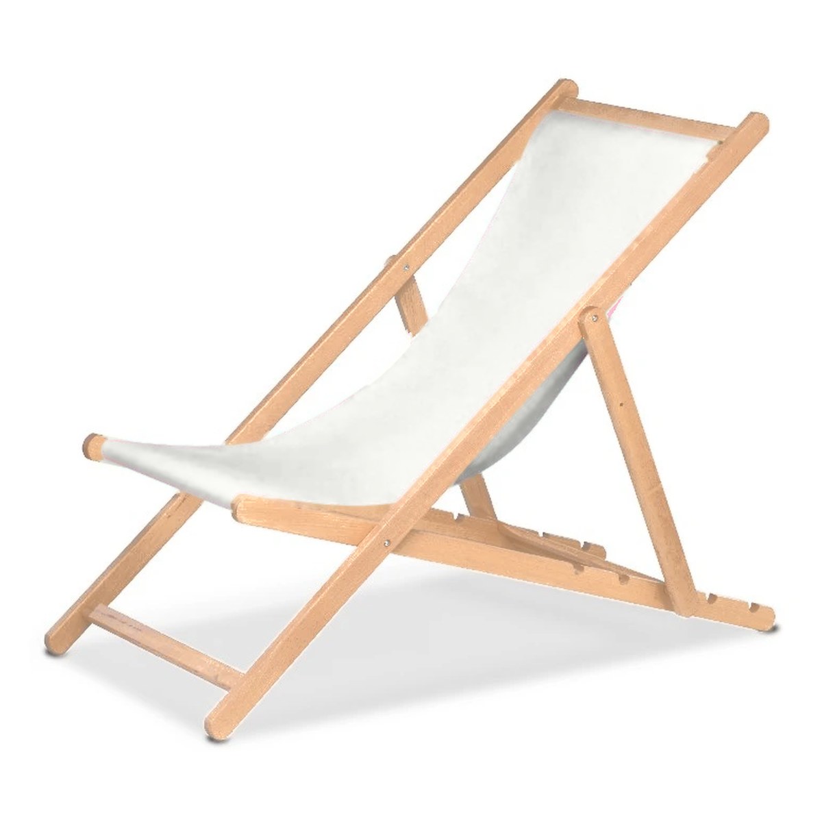 Chilienne Biarritz — vernis naturel, toile Screen blanc