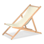 Chilienne Biarritz — vernis naturel, toile Screen écru