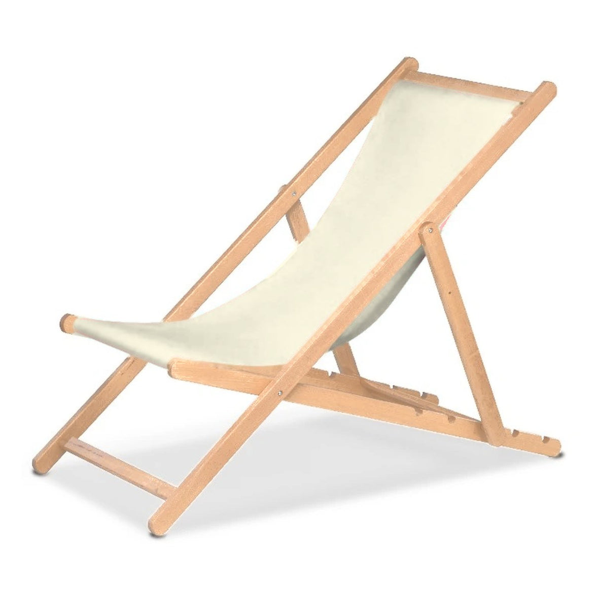 Chilienne Biarritz — vernis naturel, toile Screen écru